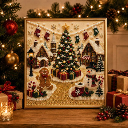 🎄 Christmas Pearl Art Painting Kit