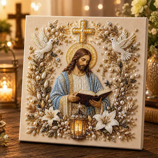 ✝️ DIY Jesus Pearl Art Kit