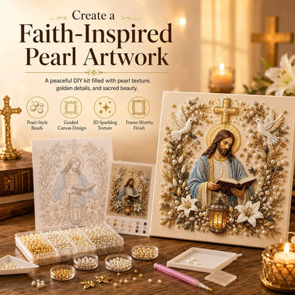 DIY Jesus Pearl Art Kit