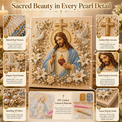 DIY Jesus Pearl Art Kit
