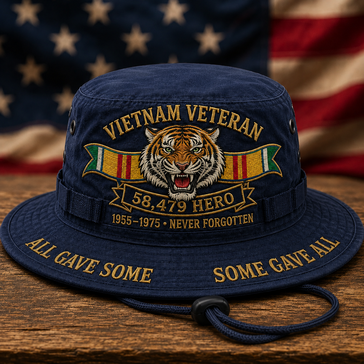 Vietnam Veteran 58,479 Hero Boonie Hat