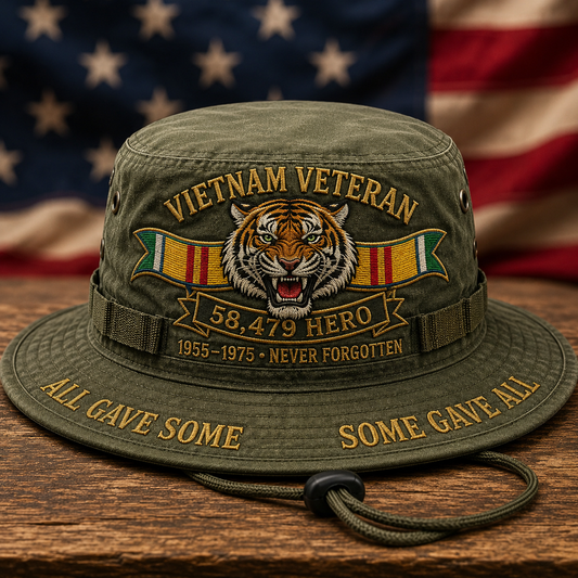 Vietnam Veteran 58,479 Hero Boonie Hat