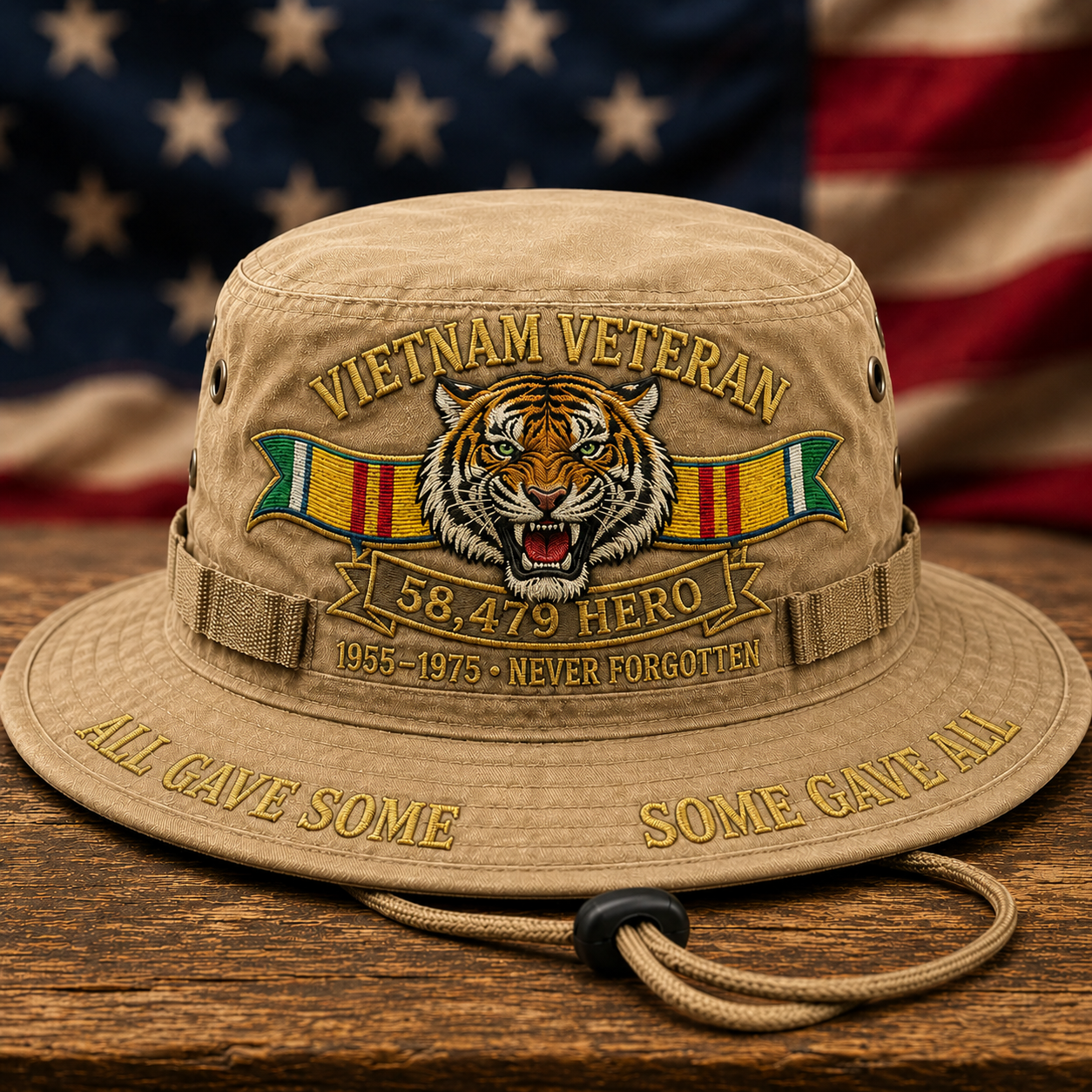 Vietnam Veteran 58,479 Hero Boonie Hat