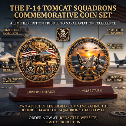 F-14 Tomcat Squadron Commemorative Medal