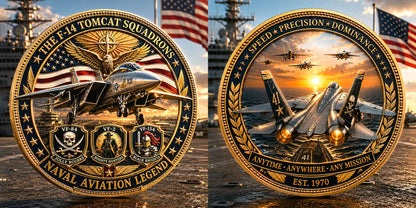 F-14 Tomcat Squadron Commemorative Medal