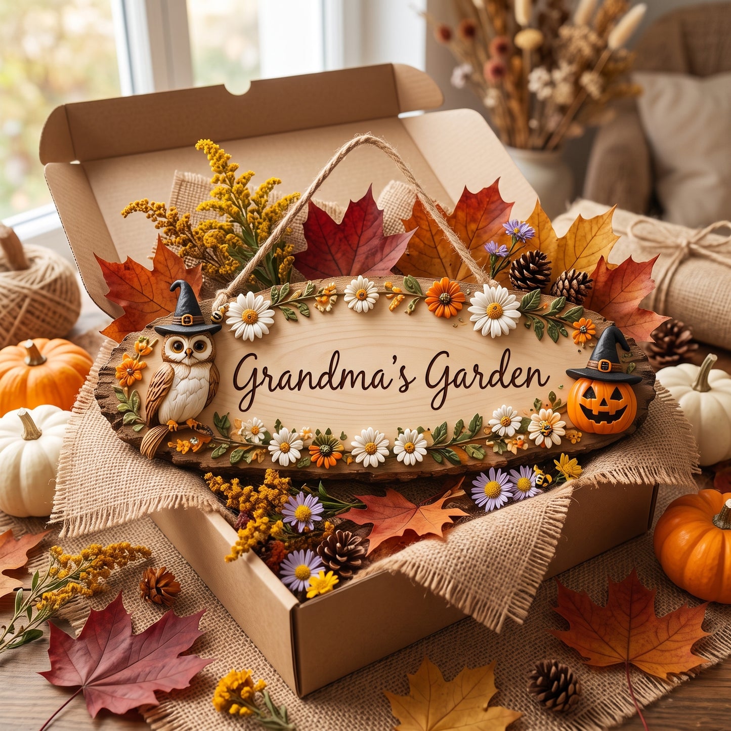 Personalized Halloween Magic Garden Sign