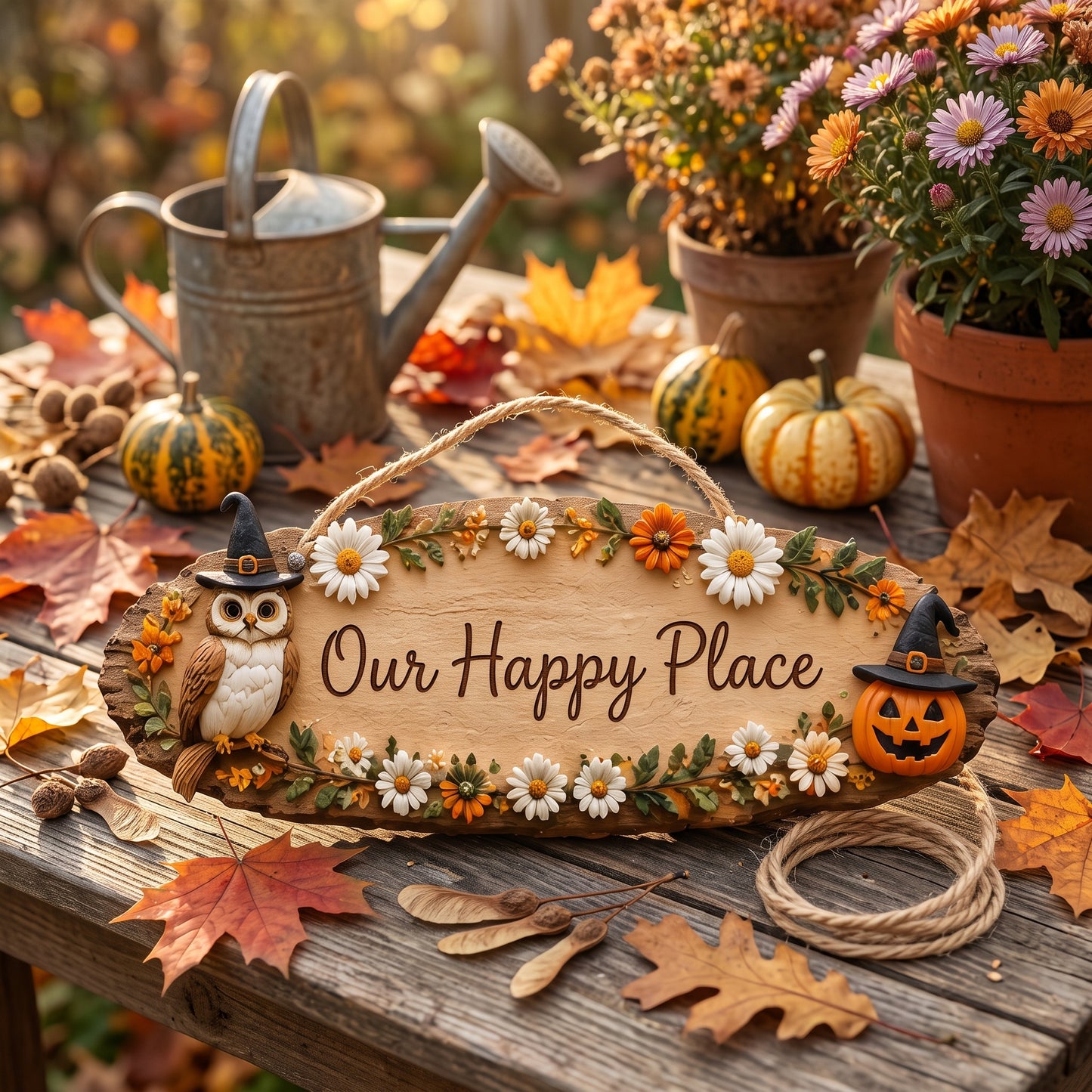 Personalized Halloween Magic Garden Sign
