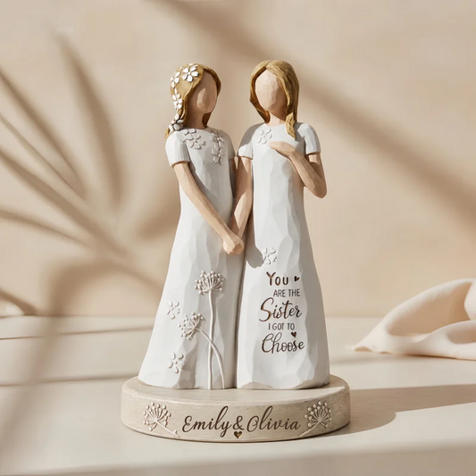 "You Are The Sister I Got To Choose" Custom Friendship Keepsake