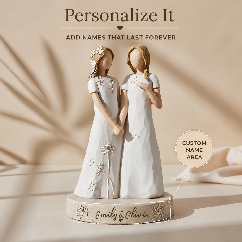 "You Are The Sister I Got To Choose" Custom Friendship Keepsake