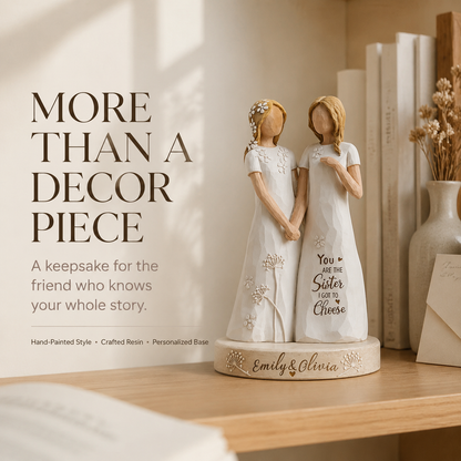 "You Are The Sister I Got To Choose" Custom Friendship Keepsake
