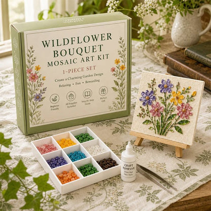 DIY Garden Mosaic Art Kit