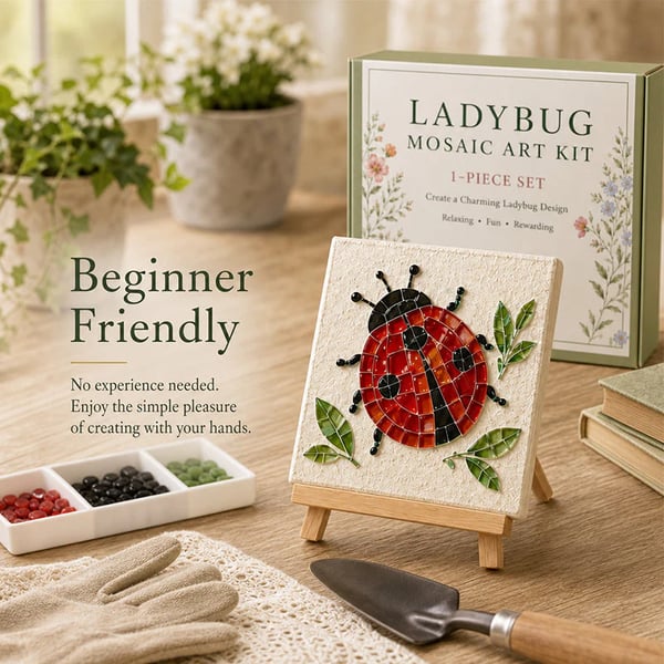 DIY Garden Mosaic Art Kit