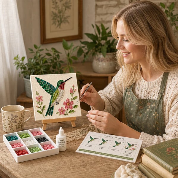DIY Garden Mosaic Art Kit