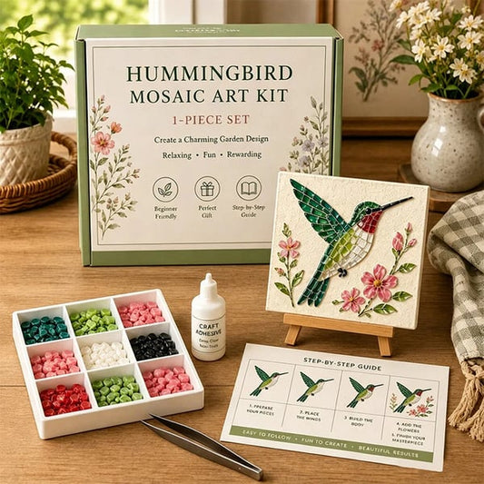 DIY Garden Mosaic Art Kit