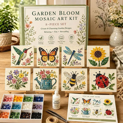 DIY Garden Mosaic Art Kit