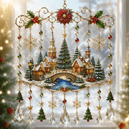 🔥Last Day 49% OFF - Handmade Christmas Window Hanging