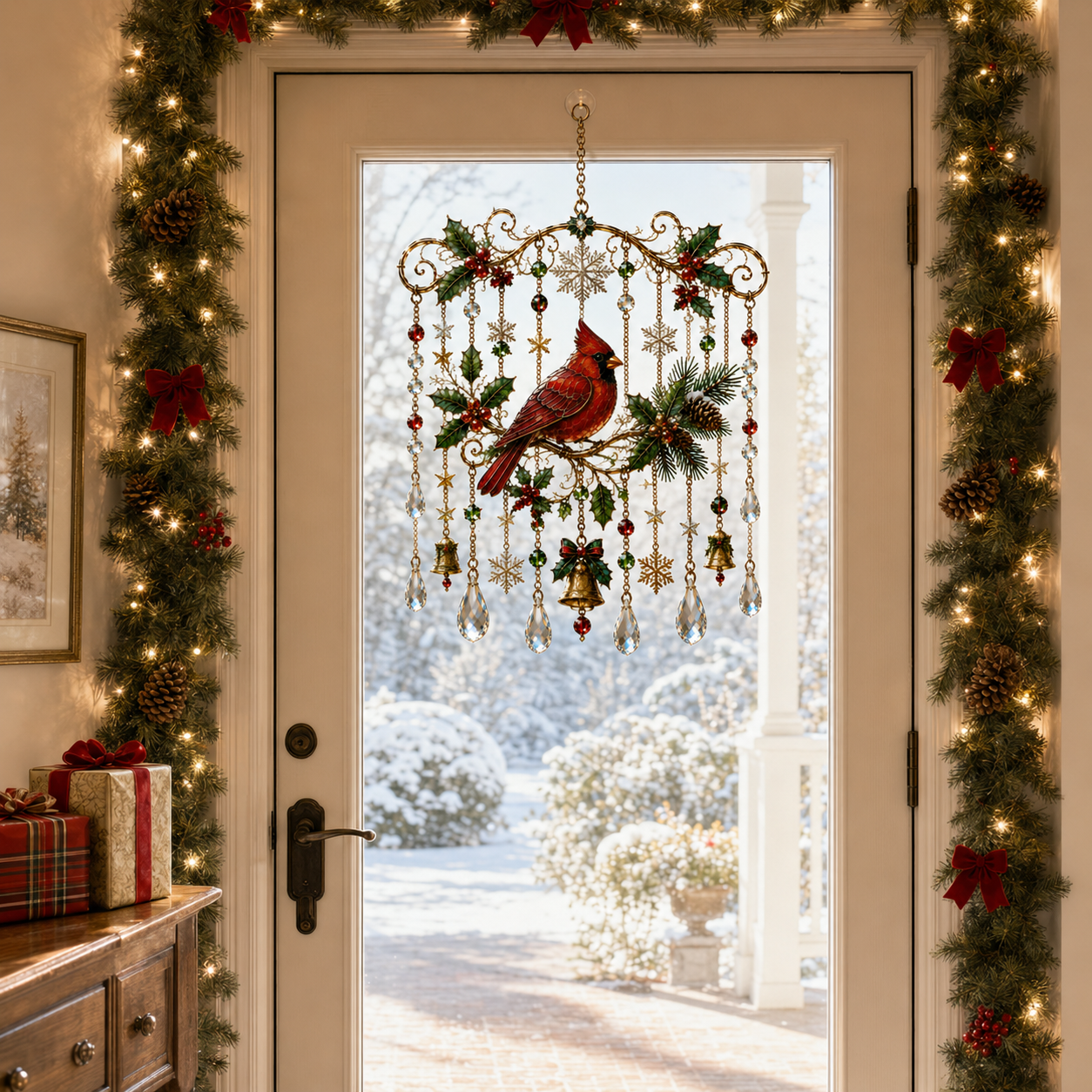 🔥Last Day 49% OFF - Handmade Christmas Window Hanging