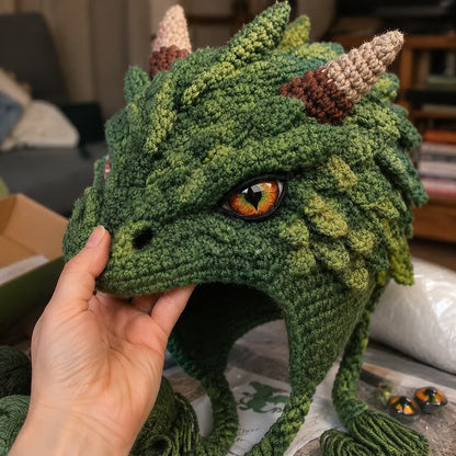 🧶✨ Fantasy Character Hood Hat DIY Crochet Kit Series