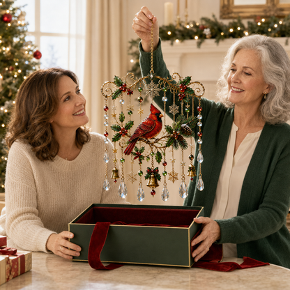 Handmade Christmas Window Hanging