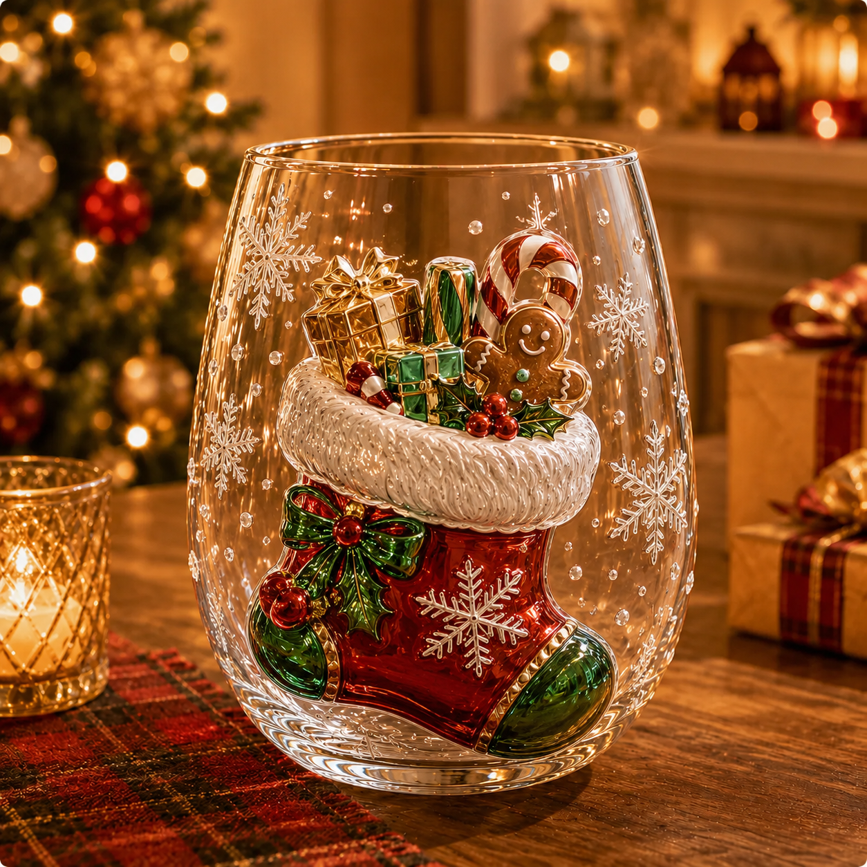 🎅Magical Christmas Glass Cup Collection