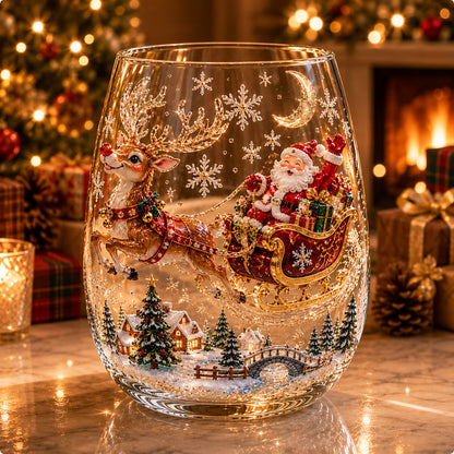 🎅Magical Christmas Glass Cup Collection