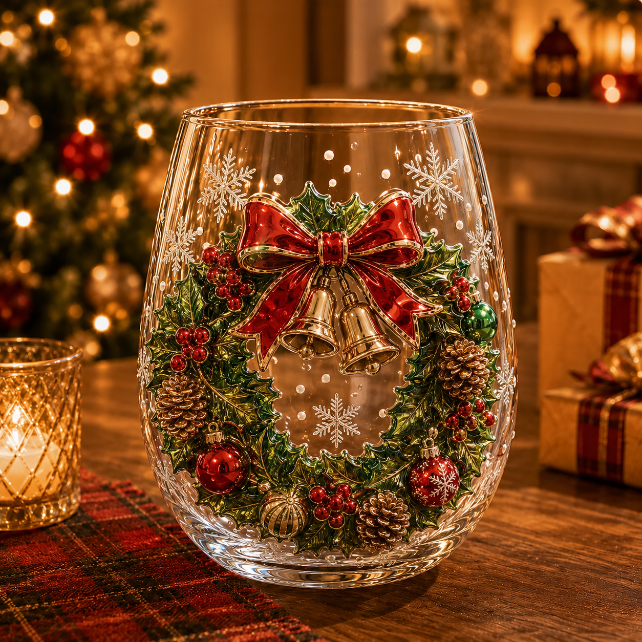 🎅Magical Christmas Glass Cup Collection