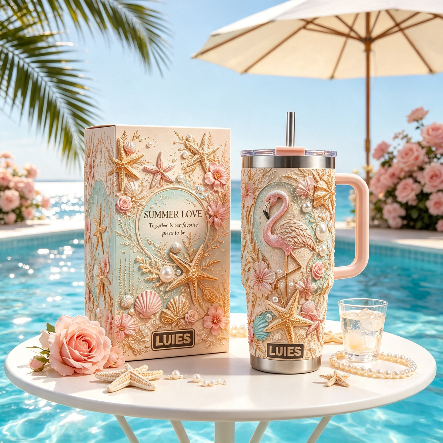 Personalized Summer Love Tumbler