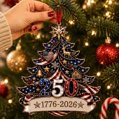 🇺🇸 America’s 250th Anniversary Christmas Ornament