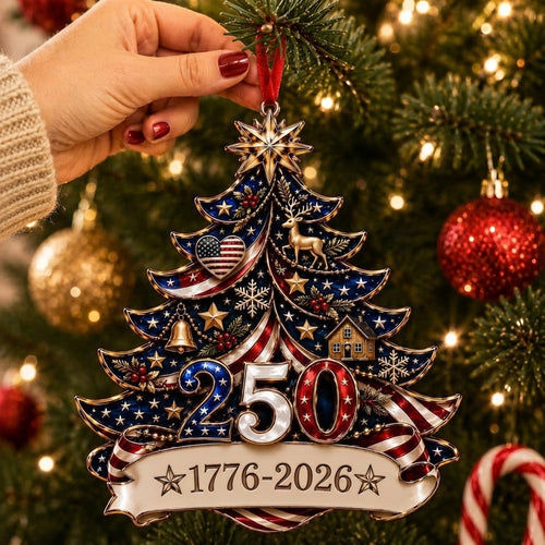 🇺🇸 America’s 250th Anniversary Christmas Ornament