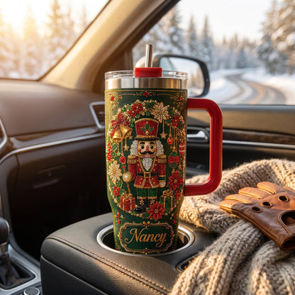Personalized Nutcracker Christmas Tumbler