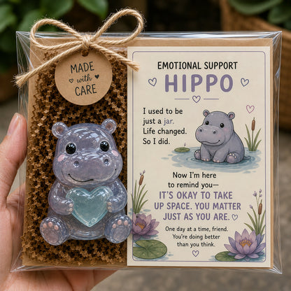 💛 Emotional Support Glass Animal Gift – A Little Reminder You Matter 🐝🐸🌸