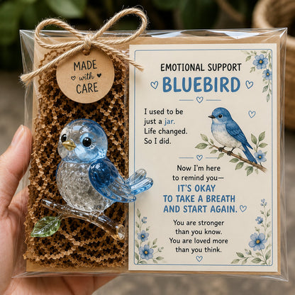 💛 Emotional Support Glass Animal Gift – A Little Reminder You Matter 🐝🐸🌸