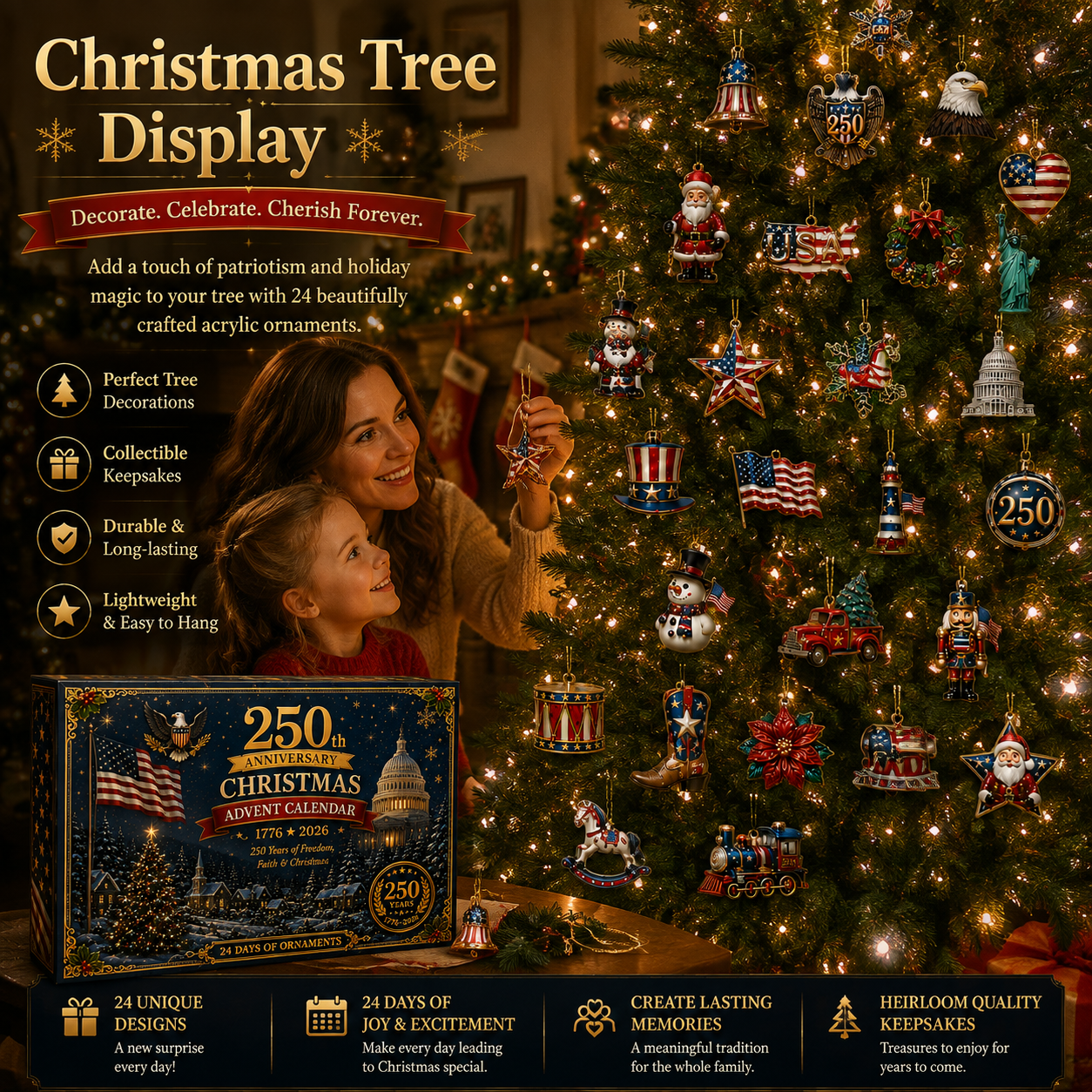 🎄 250th Anniversary Christmas Advent Calendar