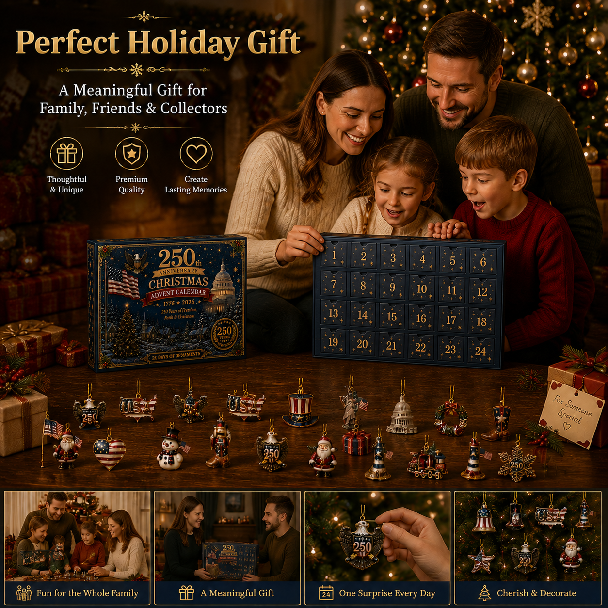 🎄 250th Anniversary Christmas Advent Calendar