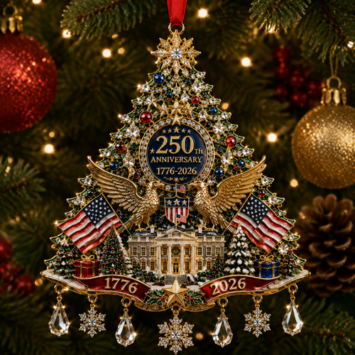 ✨ Sparkling Christmas Tree Ornament – Limited Anniversary Edition – Once the season is over, this special design won't return 🎄