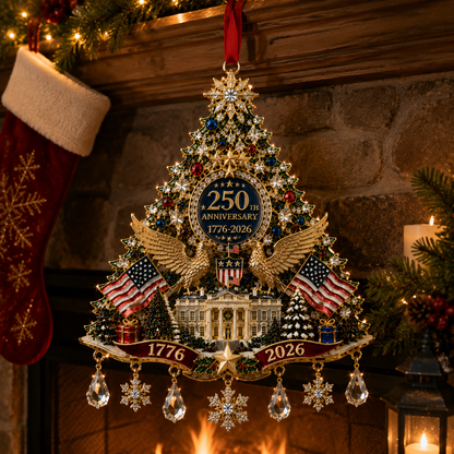✨ Sparkling Christmas Tree Ornament – Limited Anniversary Edition – Once the season is over, this special design won't return 🎄
