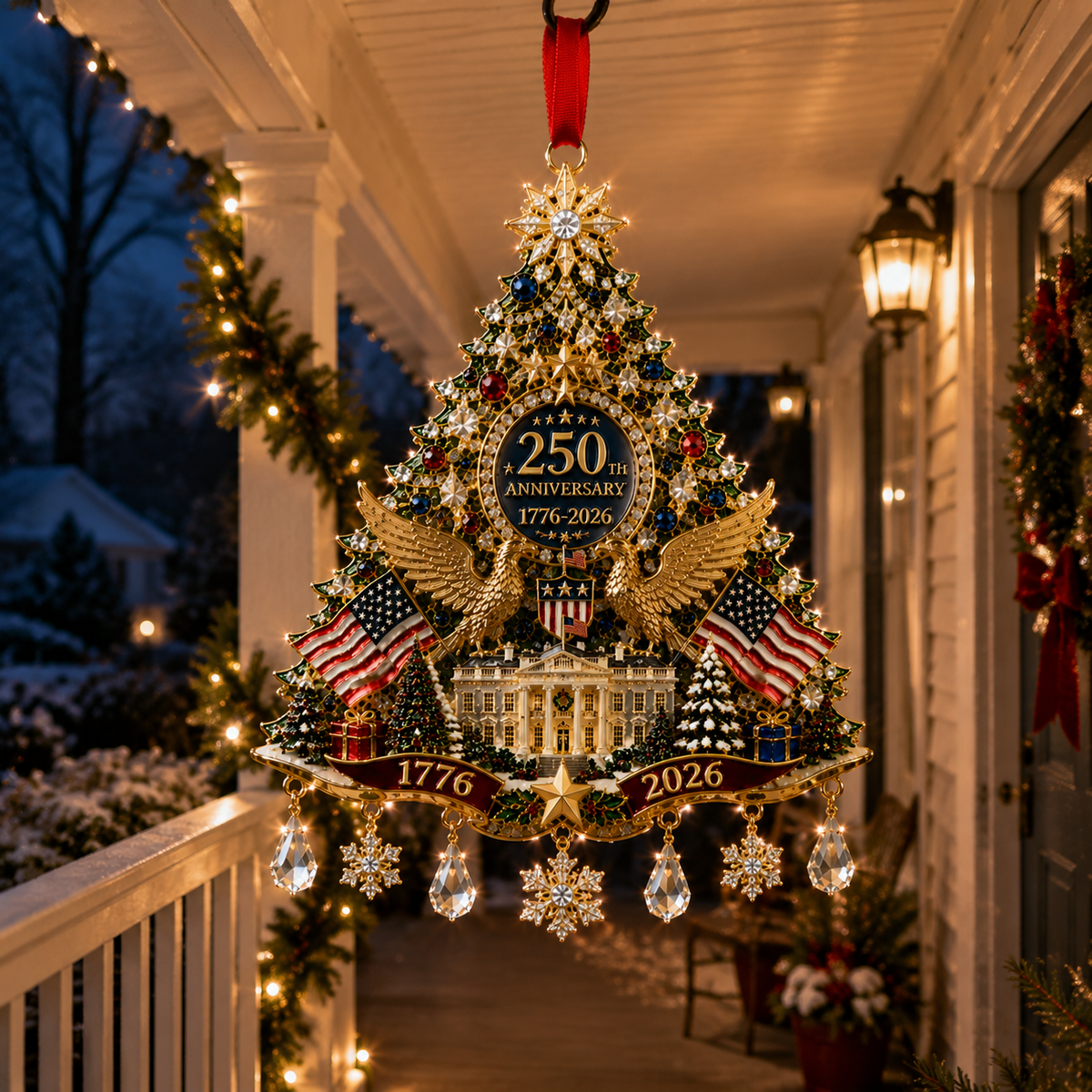 ✨ Sparkling Christmas Tree Ornament – Limited Anniversary Edition – Once the season is over, this special design won't return 🎄