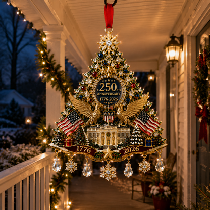✨ Sparkling Christmas Tree Ornament – Limited Anniversary Edition – Once the season is over, this special design won't return 🎄