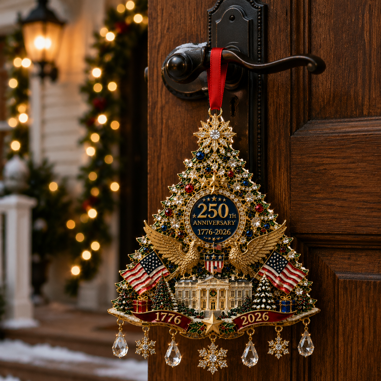 ✨ Sparkling Christmas Tree Ornament – Limited Anniversary Edition – Once the season is over, this special design won't return 🎄