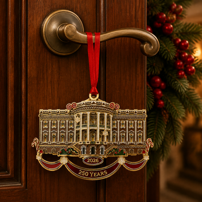 White House Christmas Tree Ornament