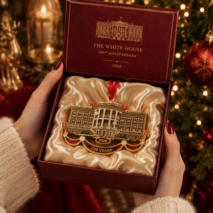 White House Christmas Tree Ornament