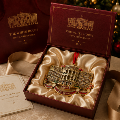White House Christmas Tree Ornament