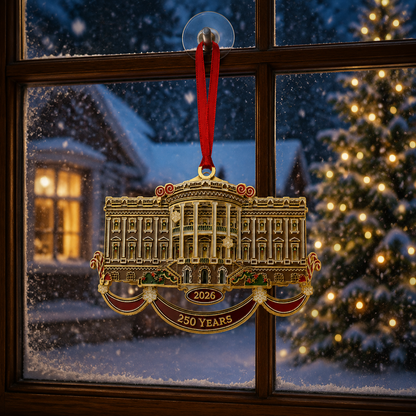 White House Christmas Tree Ornament