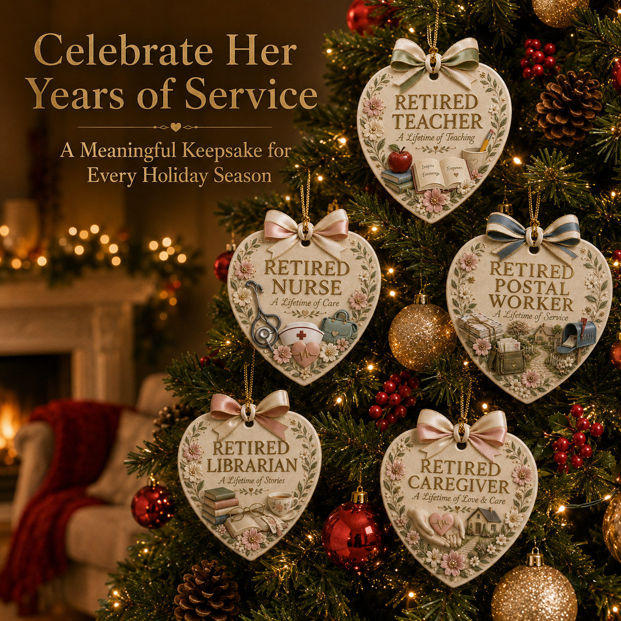 Retired Profession x Christmas Ornament