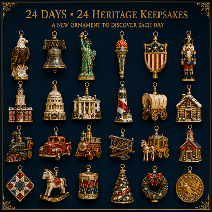 🎄 America 250th Anniversary Heritage Christmas Advent Calendar