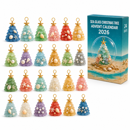 🌊🎄 Sea Glass Christmas Tree Advent Calendar 2026