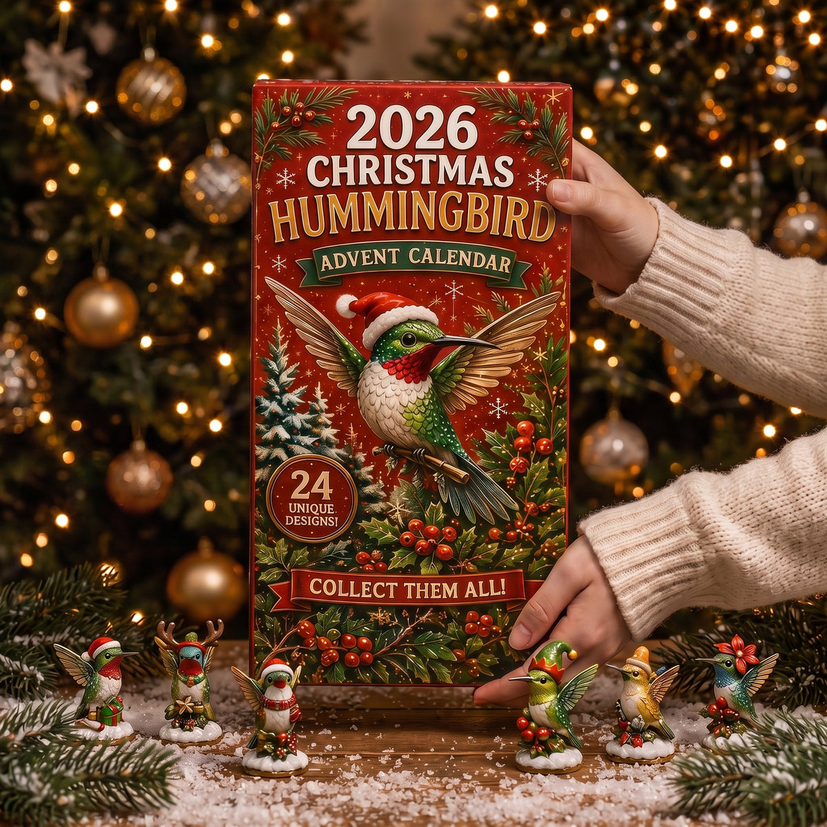 🐦 2026 Christmas Hummingbird Advent Calendar