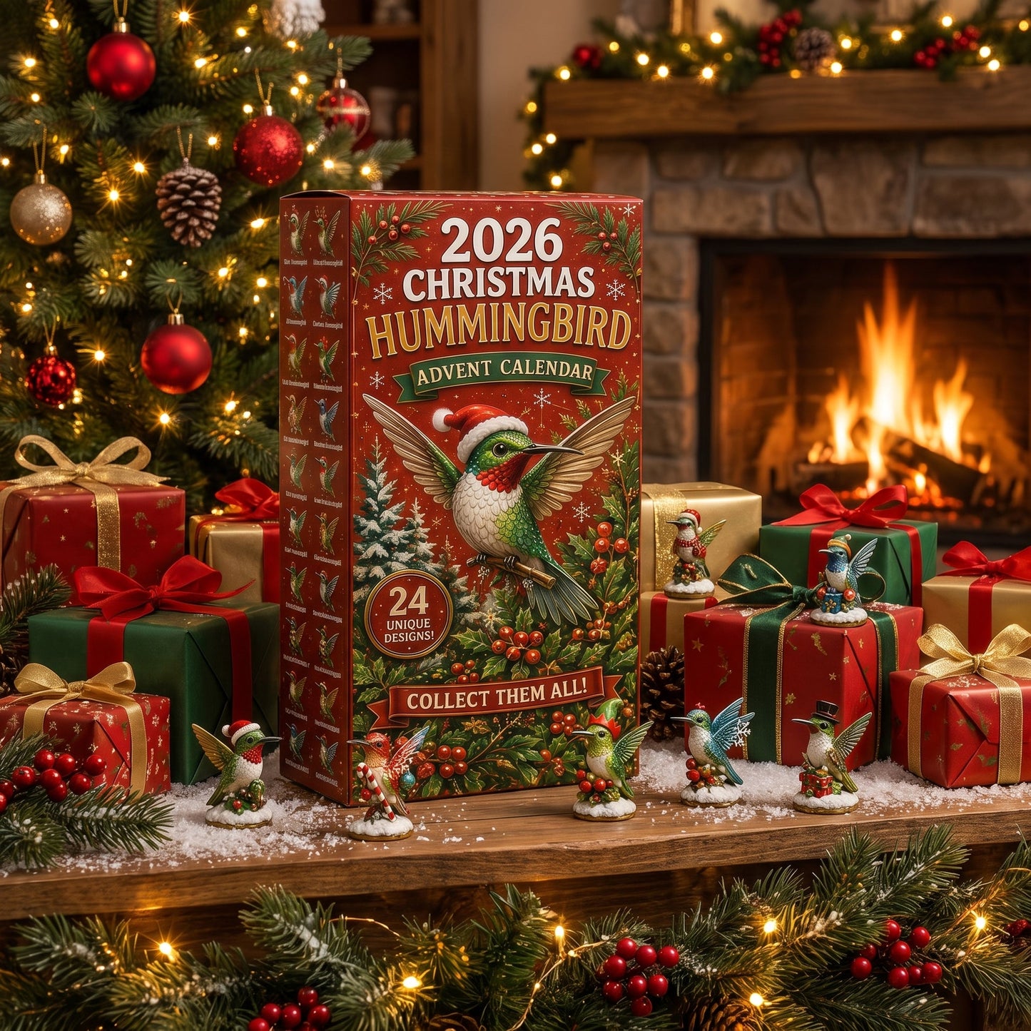 🐦 2026 Christmas Hummingbird Advent Calendar
