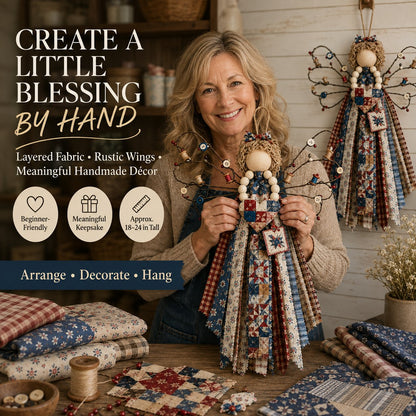 ✨🌸Angel Fabric Hanging DIY Kit