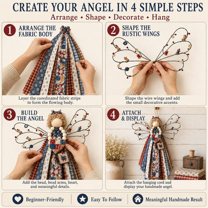 ✨🌸Angel Fabric Hanging DIY Kit